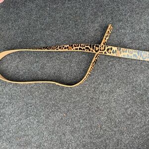Leopard Print Belt